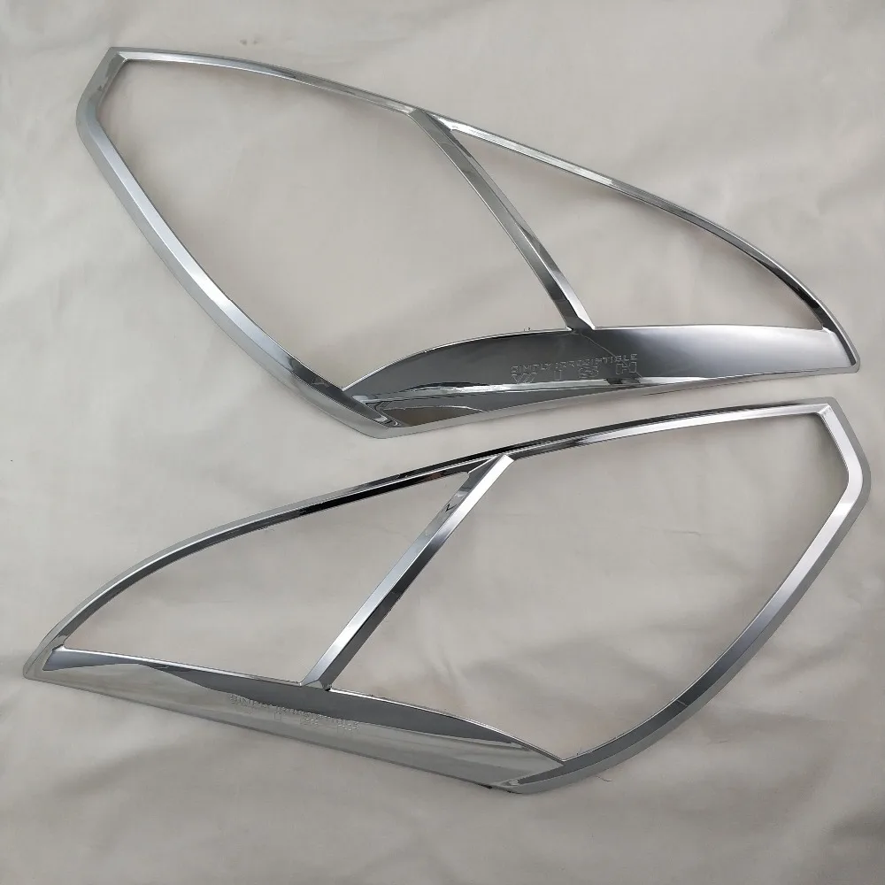 

For Toyota Wish 2006 2007 2008 2009 ABS Head Light Lamp Cover Trim Frame Protector Sticker Car Styling Accessory