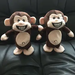 Электронный интерактивные питомцы игрушки смарт-ходящий говорящий плюшевая обезьянка запись Электрический игрушки подарки на день
