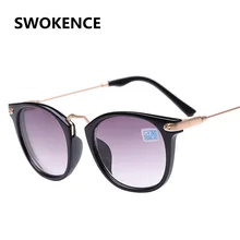 SWOKENCE по рецепту-1,0-1,5-2,0-2,5-3,0-3,5-4,0 готовой близорукость очки Для мужчин Для женщин близорукие очки оптика очки F152