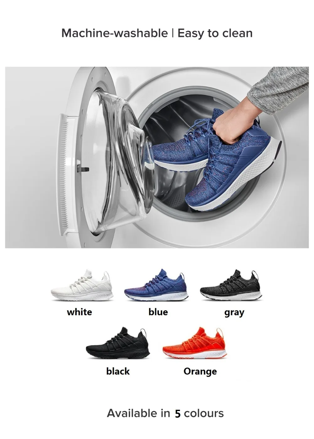 Кроссовки Xiaomi Mijia Sneaker 2 мужские умные беговые уличные виды спорта новая система