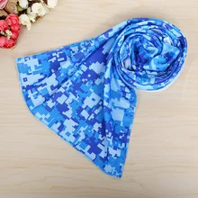 FDBRO Спортивное ледяное полотенце с камуфляжным принтом, быстросохнущее полотенце для тренировок, фитнеса, охлаждающее холодное полотенце для бега, йоги, путешествий на открытом воздухе, лето