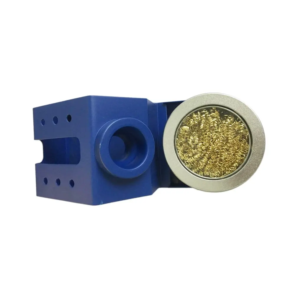 

Soldering Iron Stand with Tip Cleaner Bakelite Ring Provides a Convenient Place to Rest the Iron Heat Dissipation