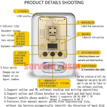 WL PCIE NAND Flash ic чип для iphone SE 6s 6s p 7 7 P PRO Жесткий диск тест ремонт инструмент программист HDD серийный SN