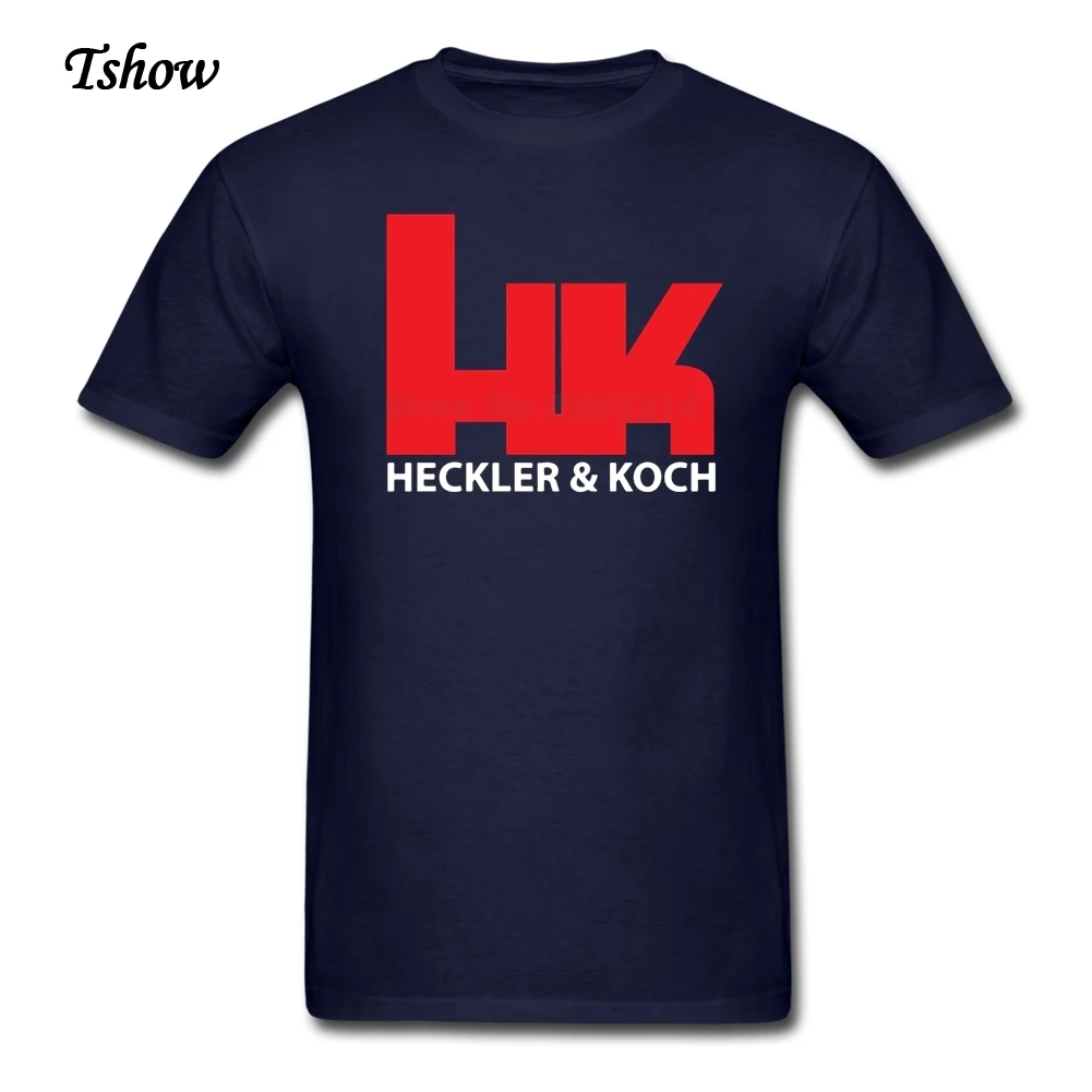 XS 3XL Heckler And Koch T Shirt Men Summer Crew Neck Heckler Koch T