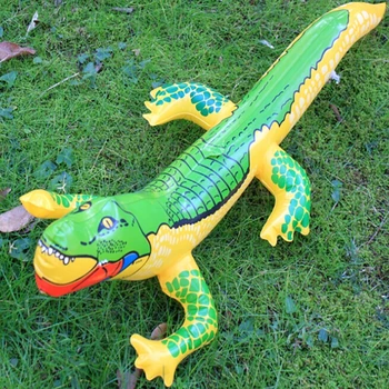 

Inflatable Crocodile Blow Up Funny Water Toys Crocodile Toy Alligator Balloon for Summer Beach Swimming Pool Inflatable Toys