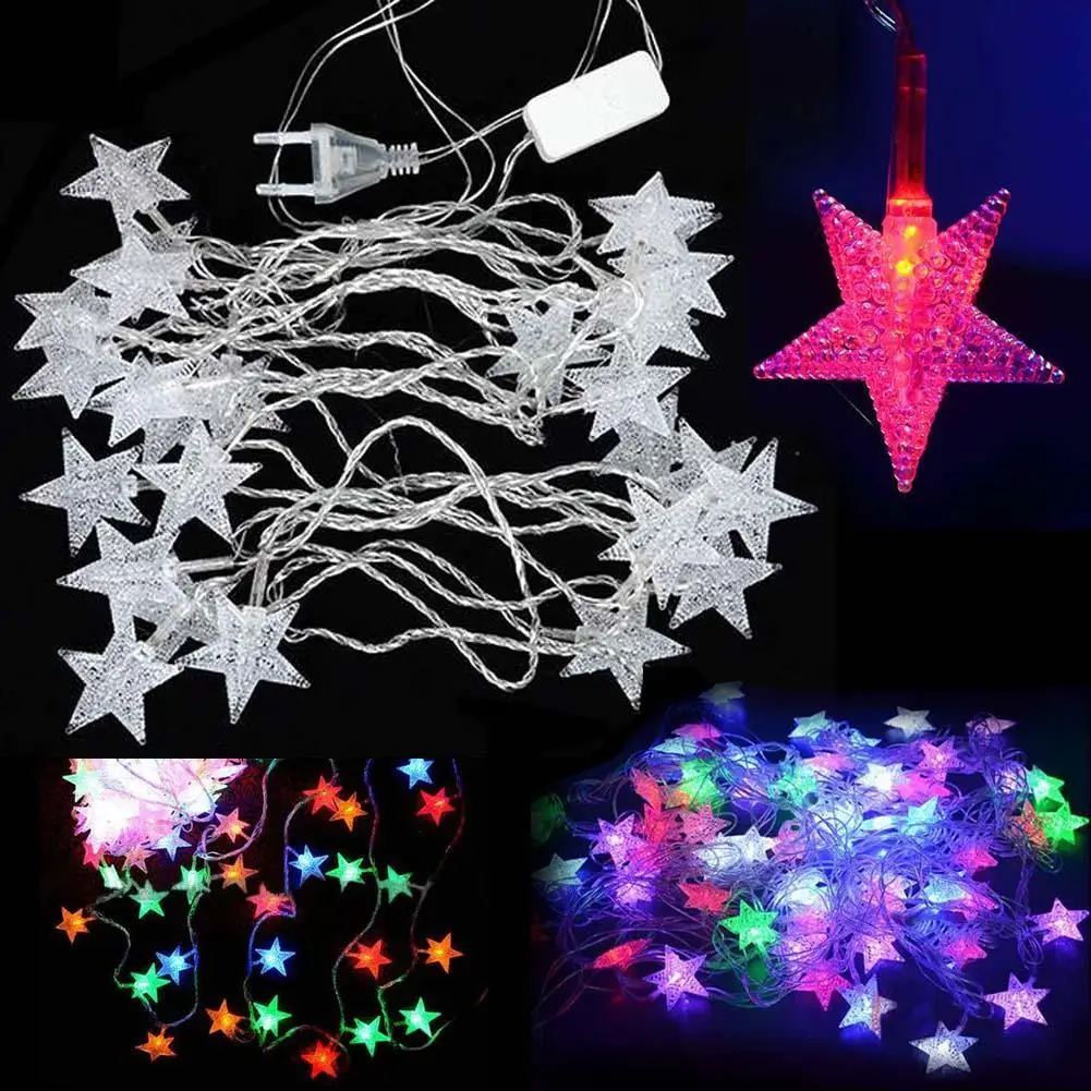5M 28LED Pentagram String Fairy Cool Light Christmas Wedding Party