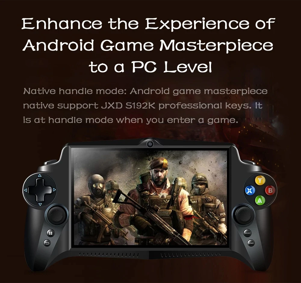 GamePad Game Tablet PC RK3288 7'' Android 4.4 Quad Core Game Handheld Console (11)