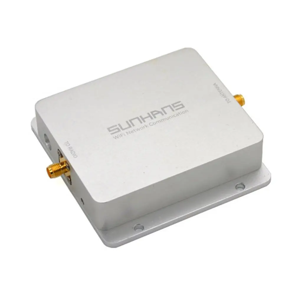 

Sunhans Sh24gi4000 4W 2.4Ghz 36dBm Repeater Amplifier Dual chip FPV UAV Drones