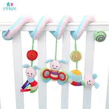 Погремушки для новорожденного ребенка музыка мультфильм пчелы, насекомые кровать колокольчик детские умиротворяющие игрушки Детская спальня украшения детские постельные принадлежности набор унисекс