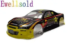 Ewellsold 1/10 ПВХ роспись тела shell для 1/10 RC гонки на дороге drift автомобилей (размер 440x185 мм Колесная база 257 мм) 2 шт./лот