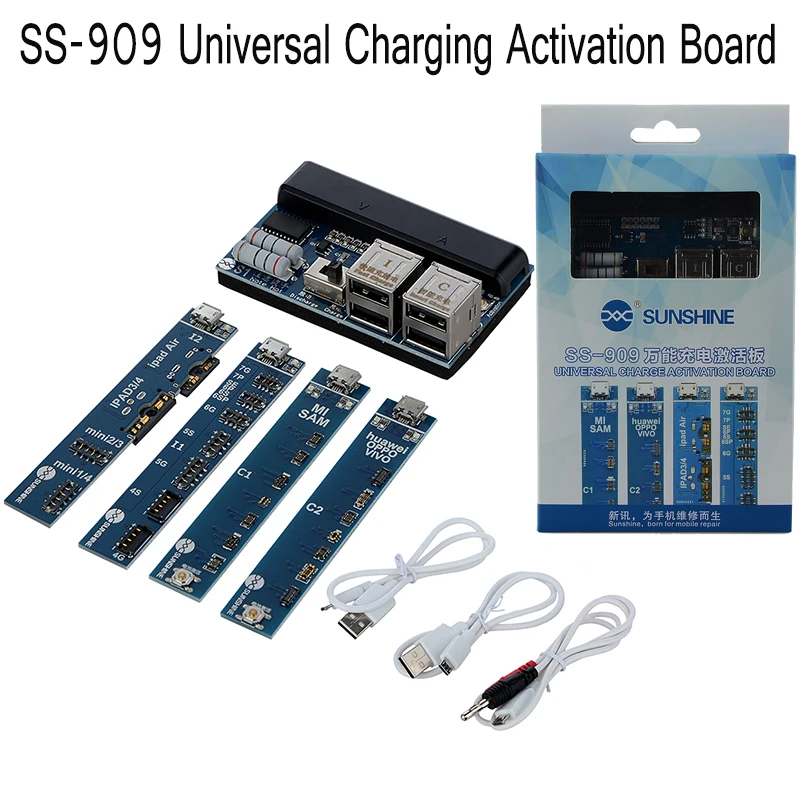 

Universal Deciated Power Current Test Cable Charging Activation Board Plate For iPhone Samsung Charging USB Cable Jig Circuit