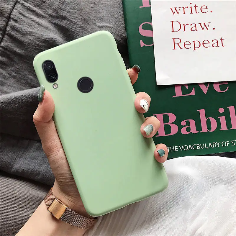 candy color silicone phone case on for samsung galaxy a5 a7 a3 a8 a9 star a50 a9s a8s a6s a6 soft tpu back cover - Цвет: green