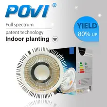 POVI  Full Spectrum LED Grow Light E27 PAR38 Garden Lamps  AC85~265V LED Hydroponics Lamps For Flowers and Plants