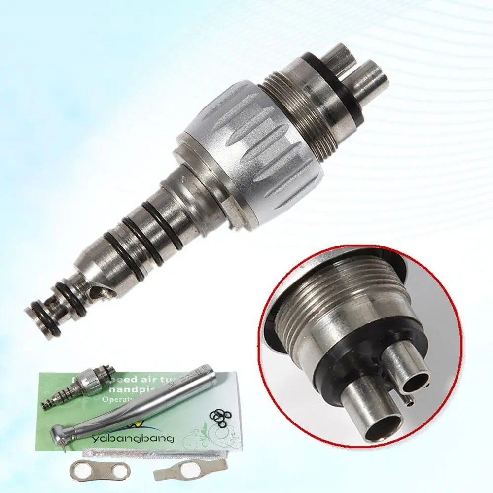 

Dental 4Hole Quick Coupler fit KAVO LED High Speed Handpiece E-generator