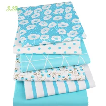 Chainho, распродажа, 6 шт./партия, печатная твиловая, хлопковая ткань, DIY стеганая и швейная Лоскутная одежда для малышей и детей/простыня, подушка