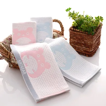 

1PC 33x70cm Cotton Gauze Absorbent Hand Towel Microfiber Towel Quick-Drying Bath Towel Bathroom Kitchen Towels Supplies