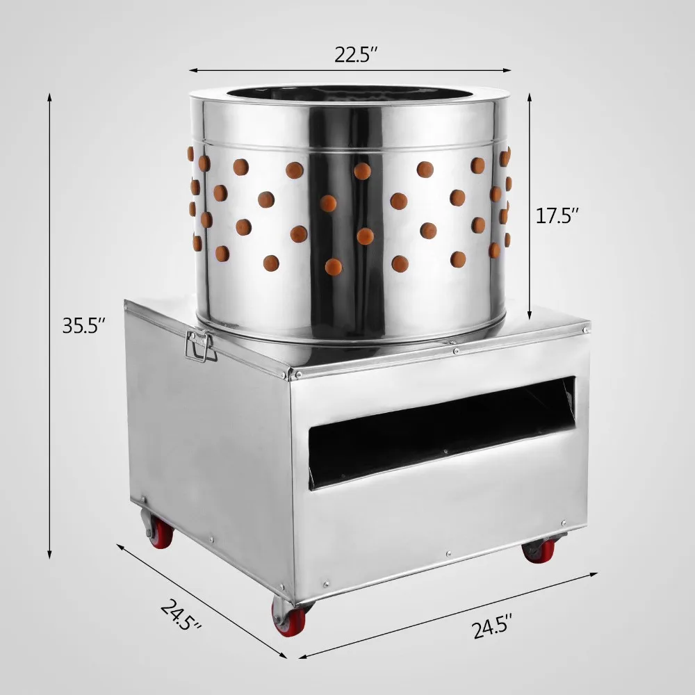 Индейка курица выщипывание машина Птицы де-перо#60 S