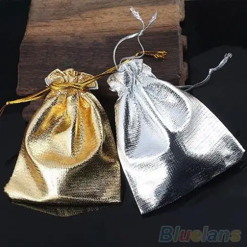 25 шт. Drawstring органзы Voile ювелирных изделий пользу свадебный подарок конфеты чехол