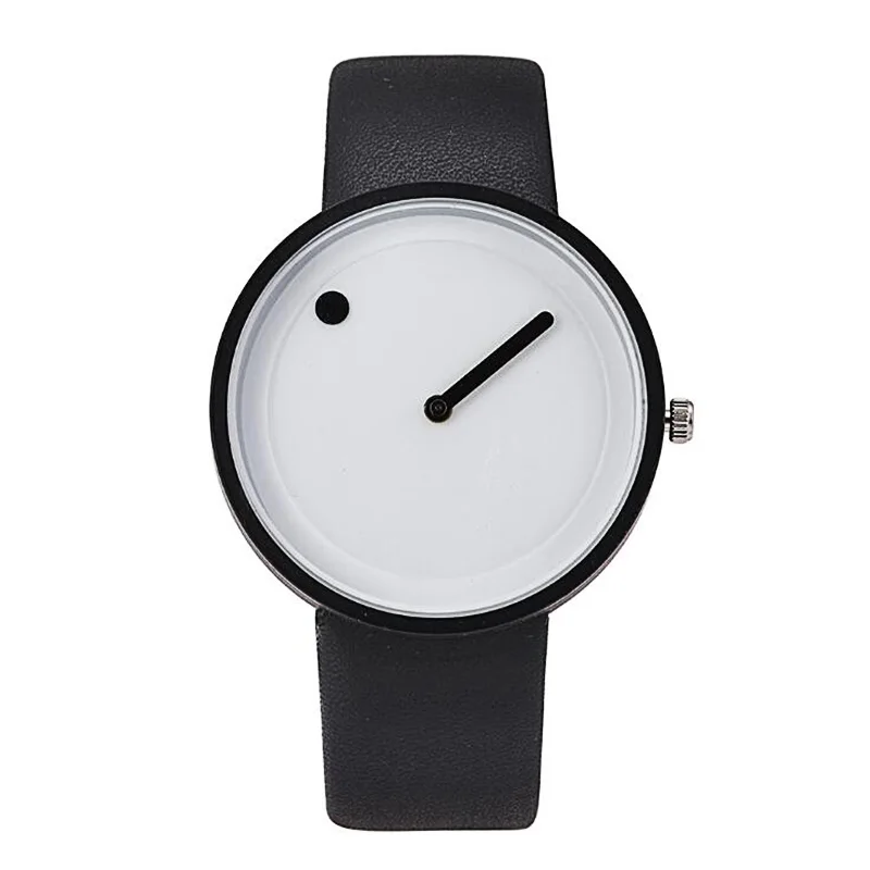 

Top Brand Creative Quartz Watch Men Luxury Casual Black Japan Quartz-watch Simple Designer Fashion Clock Male Buckle