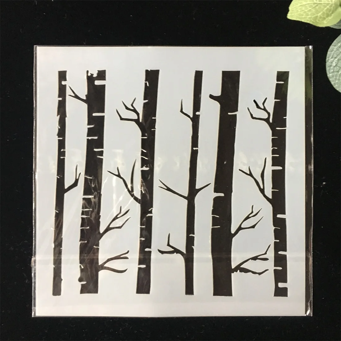 

New 13cm 5.1" Bamboo DIY Layering Stencils Wall Painting Scrapbook Coloring Embossing Album Decorative Paper Card Template