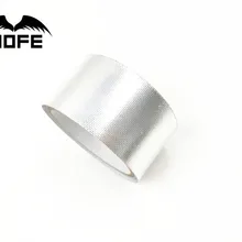 MOFE Racing интеркулер впускной трубы обертывание " теплозащитная пленка s стекловолокно теплоизоляция Защитная Лента Серебро