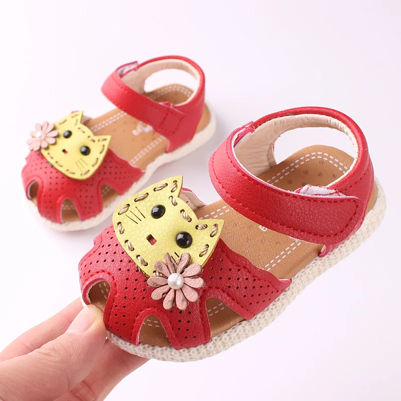 

Summer Baby Boys Girls Sandals Shoes Kids Cartoon Soft Toddler Shoes Children Infant Non-Slip Fashion Sandals Beach Shoes