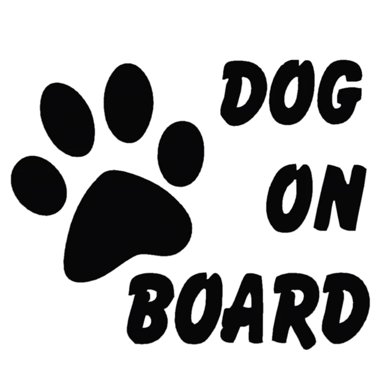 Buy Dog on Board Car Sticker Car styling Stylish Pet