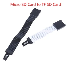 ^#Cheap 10/15/25/46/48/60cm TF micro sdcard to TF sdcard flex extension cable extender adapter converter ^#Cheap 10/15/25/46/48/60cm TF micro sdcard to TF sdcard flex extension cable extender adapter converter