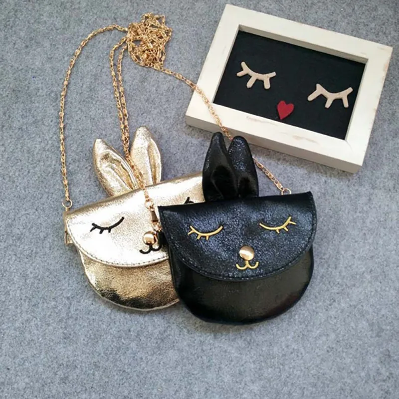 

2019 Fashion Womens Casual Cute Wallets Girls Small Crossbody Cartoon Purse Shoulder Bag PU leather Shoulder Bags