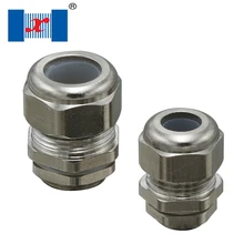 5 шт. M12 Высокая устойчивость к высоким температурам Никель с латунным покрытием кабель из резинового каучука сальника для освещения