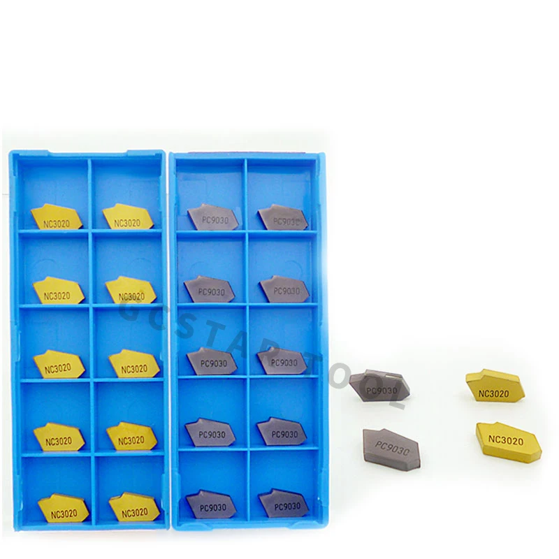 

10pcs SP300 SP400 SP200 Slot Blade 2mm 3mm 4mm High Quality Carbide Inserts Lathe Grooving and Parting off CNC Tools free ship