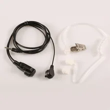 Marsnask 3,5 мм Анти-излучение односторонний весенний воздуховод в ухо ответ ключ с двойной вставной наушник для iPhone, смартфон