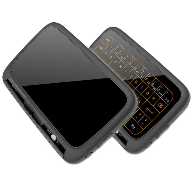 H18+ 2.4GHz Wireless Mini Keyboard Full Touchpad Backlight Keyboard Large Touch Pad Remote Control for Smart TV AndroidTV Box PC