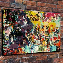 LeRoy Neiman HD Печать современная абстрактная картина маслом на