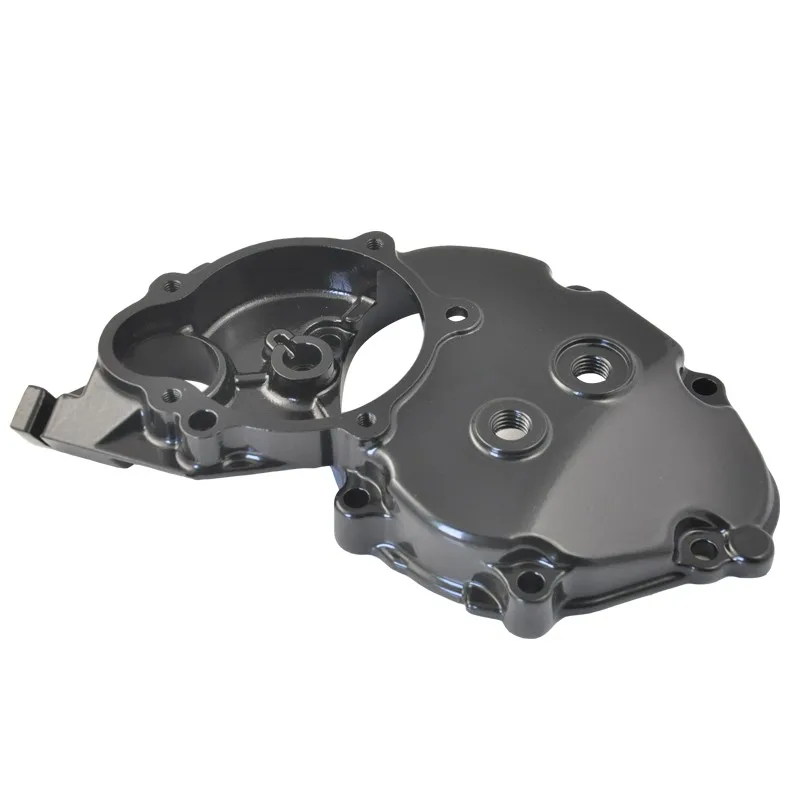 Motorcycle Black Aluminum Engine Stator Cover Crankcase For Kawasaki