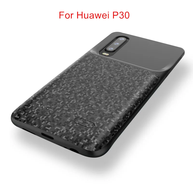 4700 mah силиконовый ударопрочный чехол для зарядного устройства для huawei P30/P30 Lite, чехлы для телефонов для huawei P30 Pro PowerBank Case - Цвет: For Huawei P30