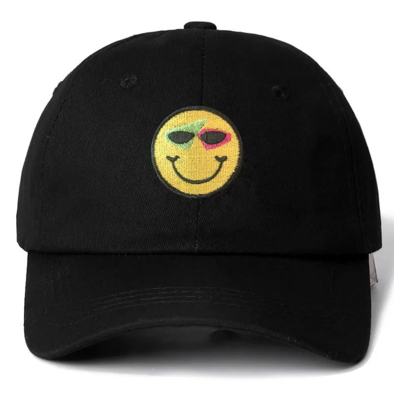 

1 Pcs Cap Roy Purdy Smiley Snapback Cap Cotton Baseball Cap For Men Women Adjustable Hip Hop Dad Hat Casual Streetwear Cap