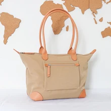 Оксфордская сумка большая Вместительная женская сумка на молнии Сумка-тоут Высококачественная модная женская сумка на плечо Женская хозяйственная сумка