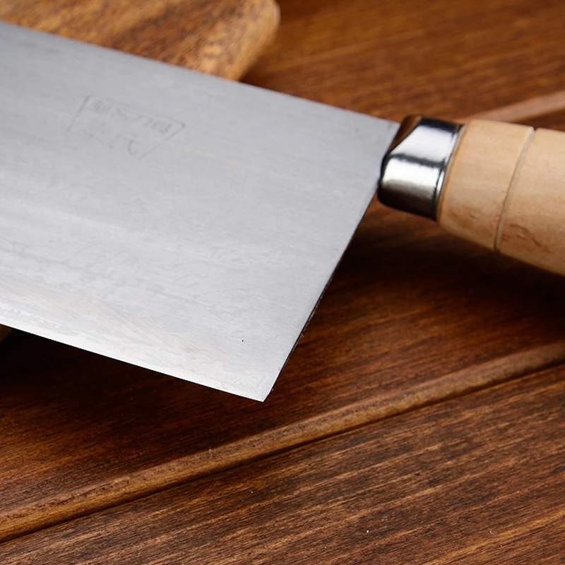 QinS Handmade Forged Kitchen Knife Mulberry Slicing Knife Professional Chinese Style Chef Cutting Meat Vegetable Knife Cleaver QinS Handmade Forged Kitchen Knife Mulberry Slicing Knife Professional Chinese Style Chef Cutting Meat Vegetable Knife Cleaver