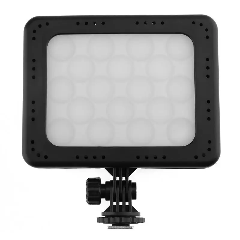 

Universal Camera Fill In Led Light Supplement Flash Light 120 Degree 1500lm with 1/4 Screw Female for DSLR Cameras