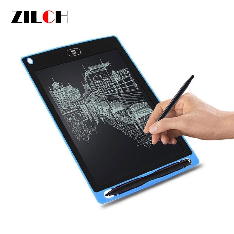 

LCD Writing Tablet 8.5 inch Digital Drawing Pad Paperless Note Board Portable Durable Doodle Whiteboard for Kids and Adult