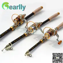 2,1-3,6 м морская портативная телескопическая удочка