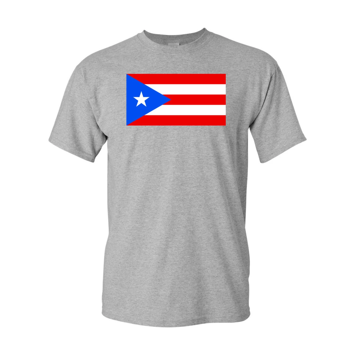 Puerto Rico Country Flag Nation Patriotic Novelty DT Adult T-Shirt Tee 1560 (1)