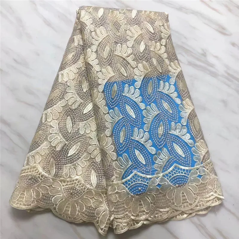 Нигерийские кружевные ткани для свадьбы, африканская французская кружевная ткань высокого качества 3D кружева, Кружевная аппликация WD042103