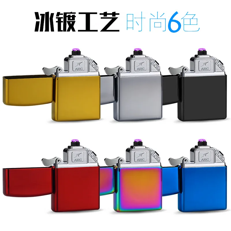 2018 новейшая классическая двойная импульсно дуговая Зажигалка USB плазменная