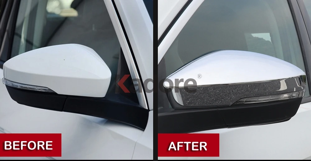 Miroir Bouchons Couverture Chrome Pour Toyota Prius à Partir De 2016 