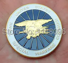 

Wholesale and retail Low price US Naval Special Navy Seals commemorative coin hl50208