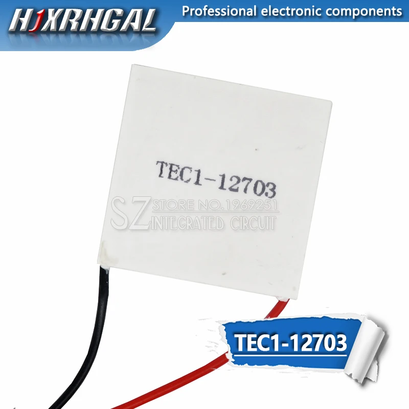 

1PCS TEC1-12703 Thermoelectric Cooler Peltier Elemente Module 40*40mm 12703