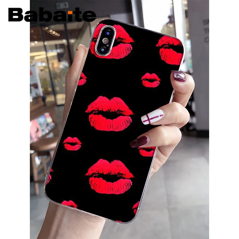 Girly Pink lips fashion newly pattern