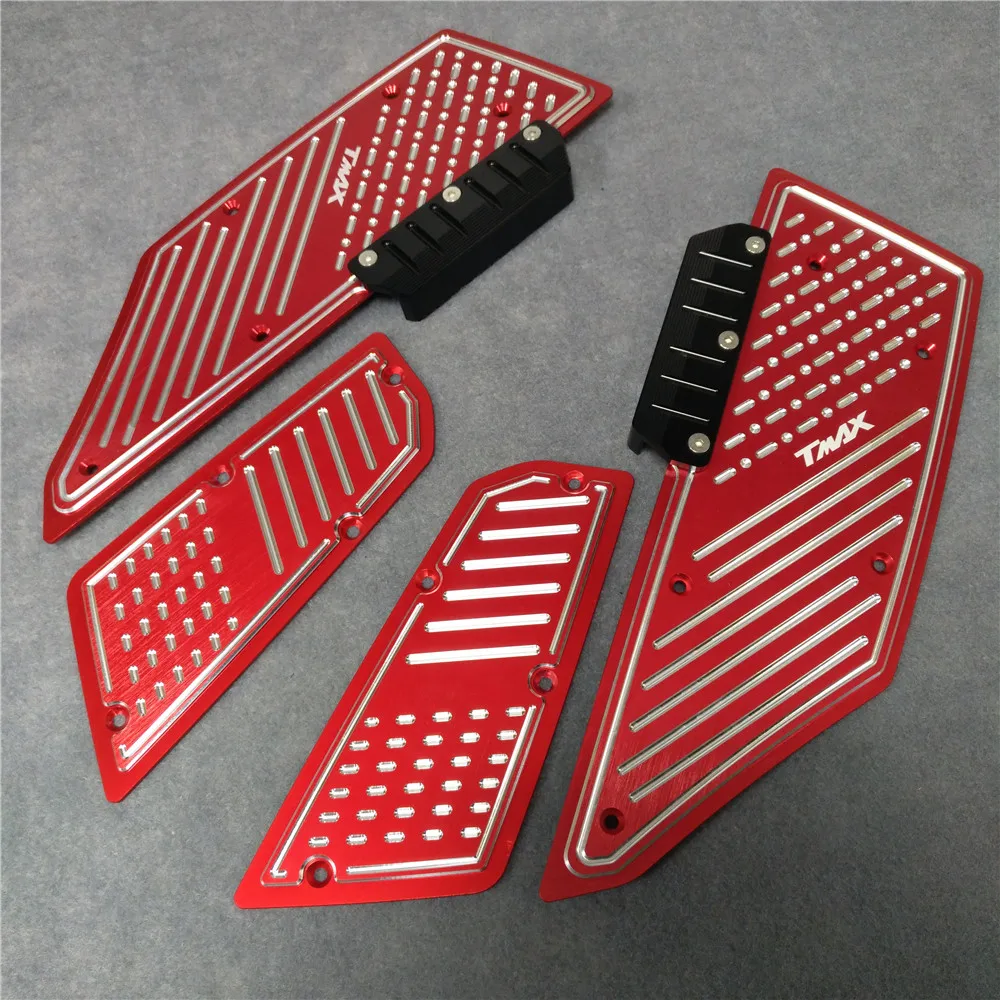 

Footrest Pedal Motorcycle Front & Rear Motorbike Footboard Steps Foot Plate for Yamaha TMax530 T Max TMax 530 2012 2013 14 15 16